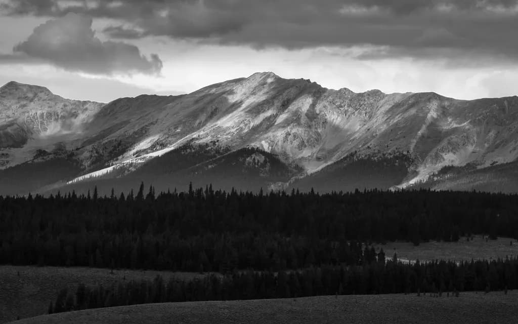 Mountain Range Shadows