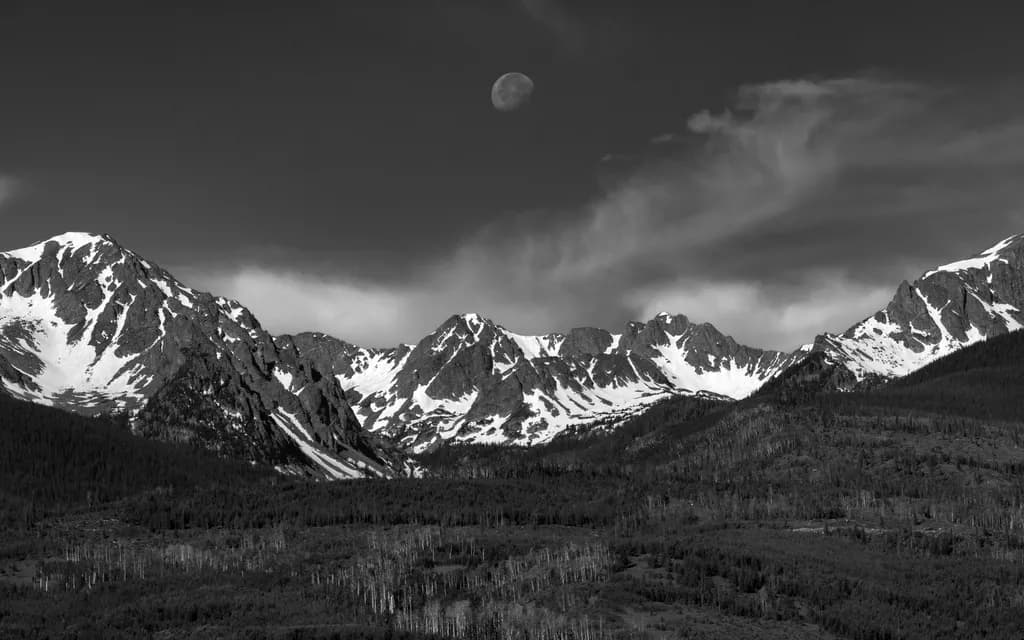 Moonlit Peaks