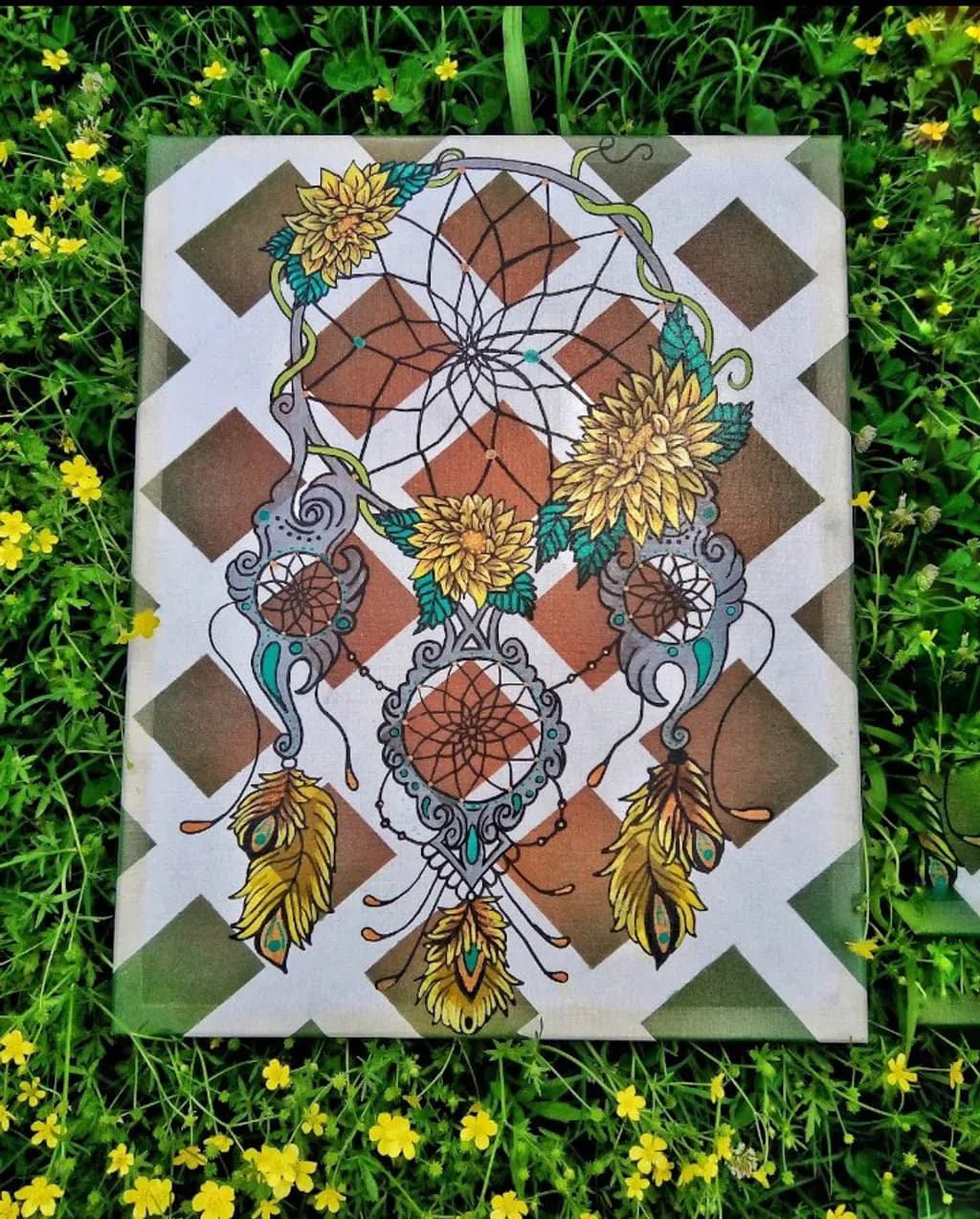 Sunflower Dreamcatcher