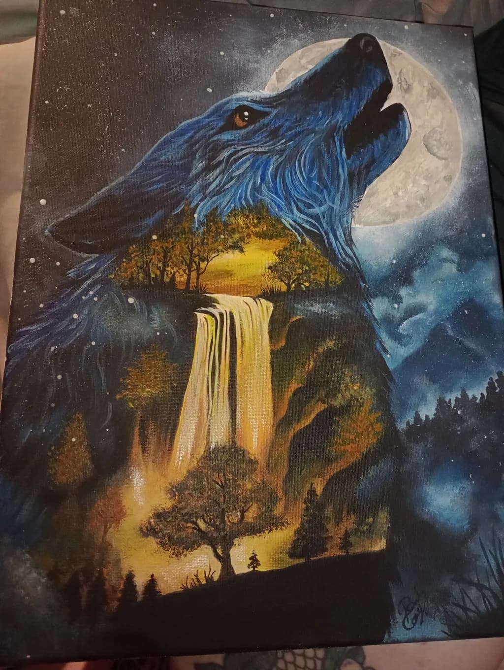 Moonlit Cascade Howl