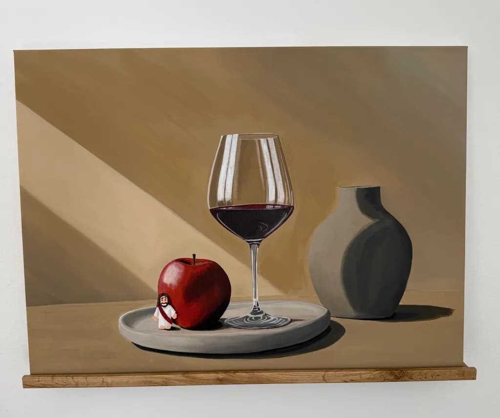 Apple, Wine, and Shadow