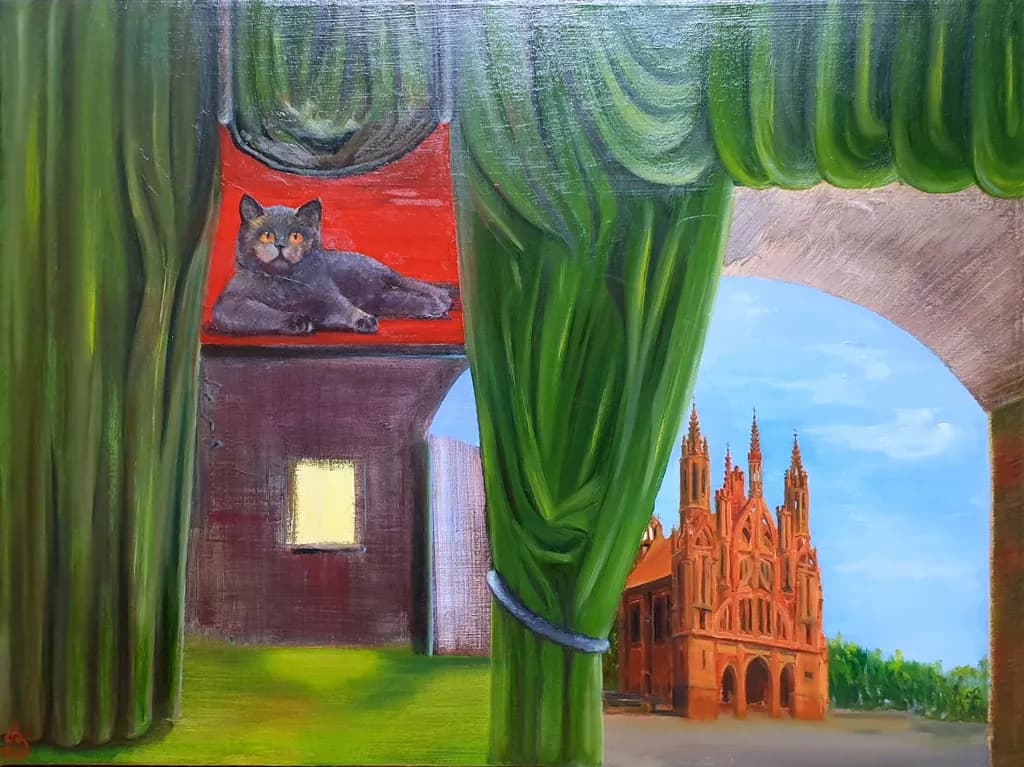 Cat on Tin Roof