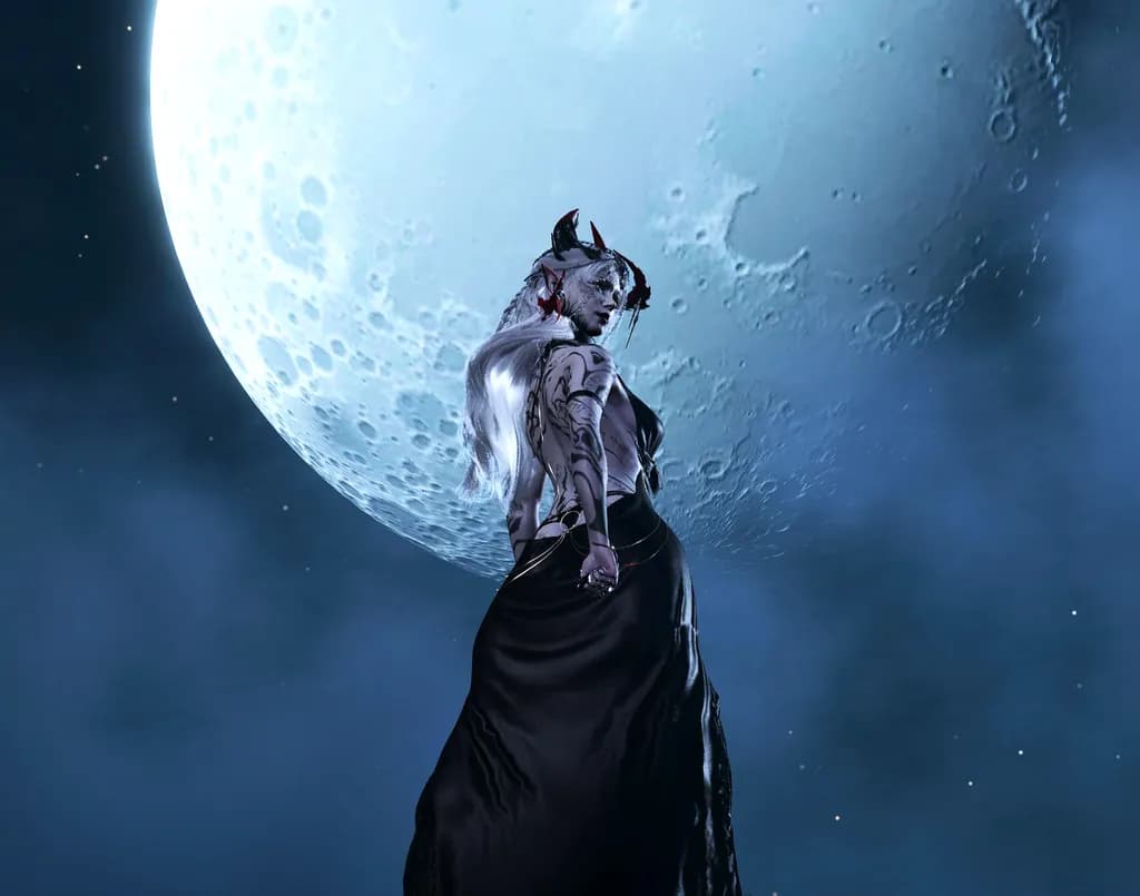 Moonlit Demoness