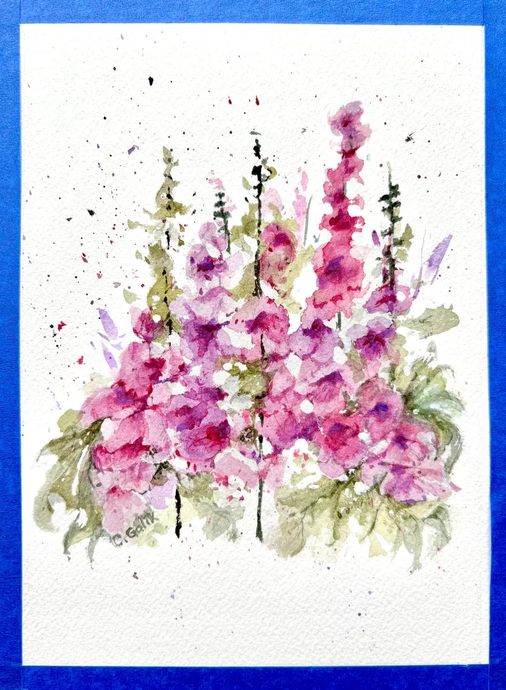 Pink Bloom Cluster