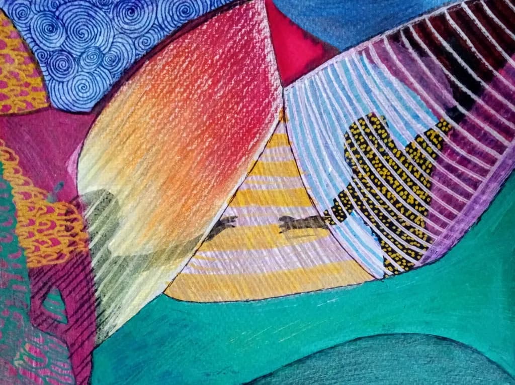 Colorful Abstract Composition