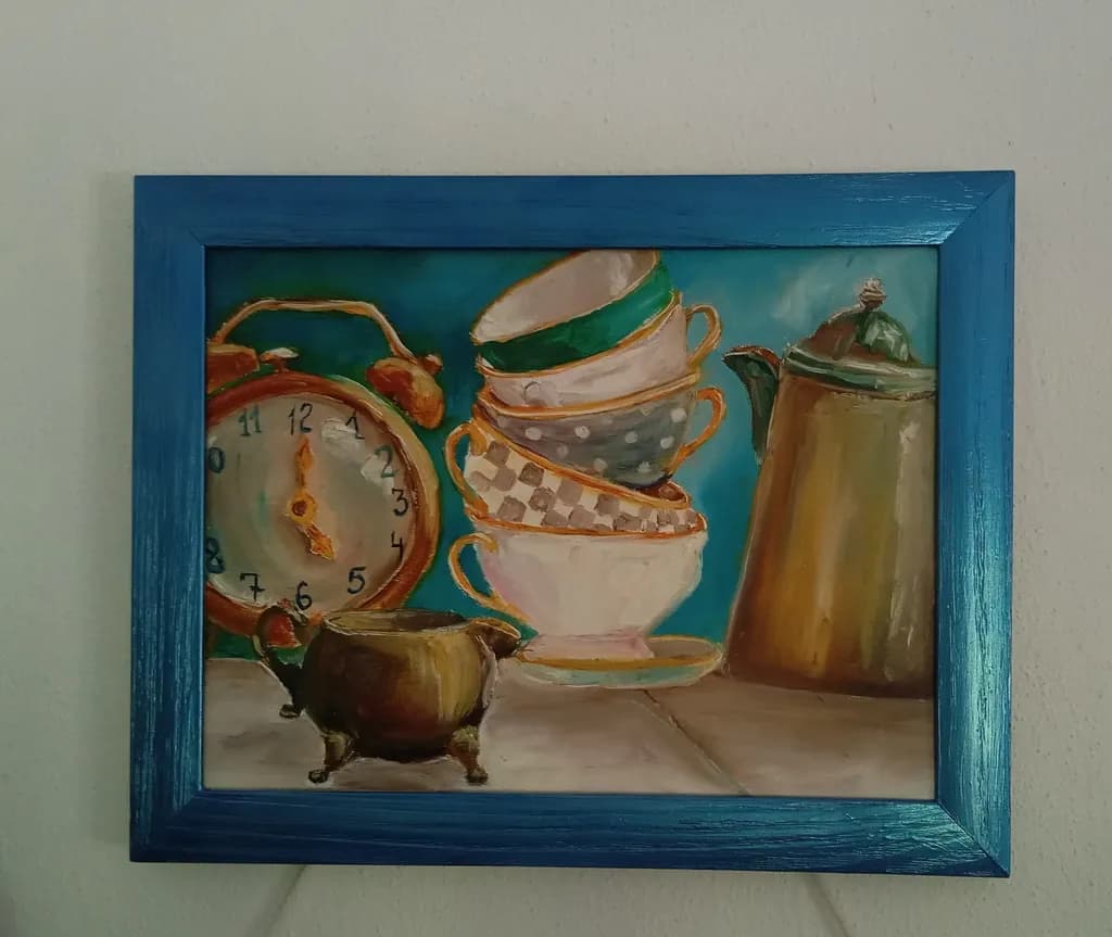 Stacked Teacups and Time