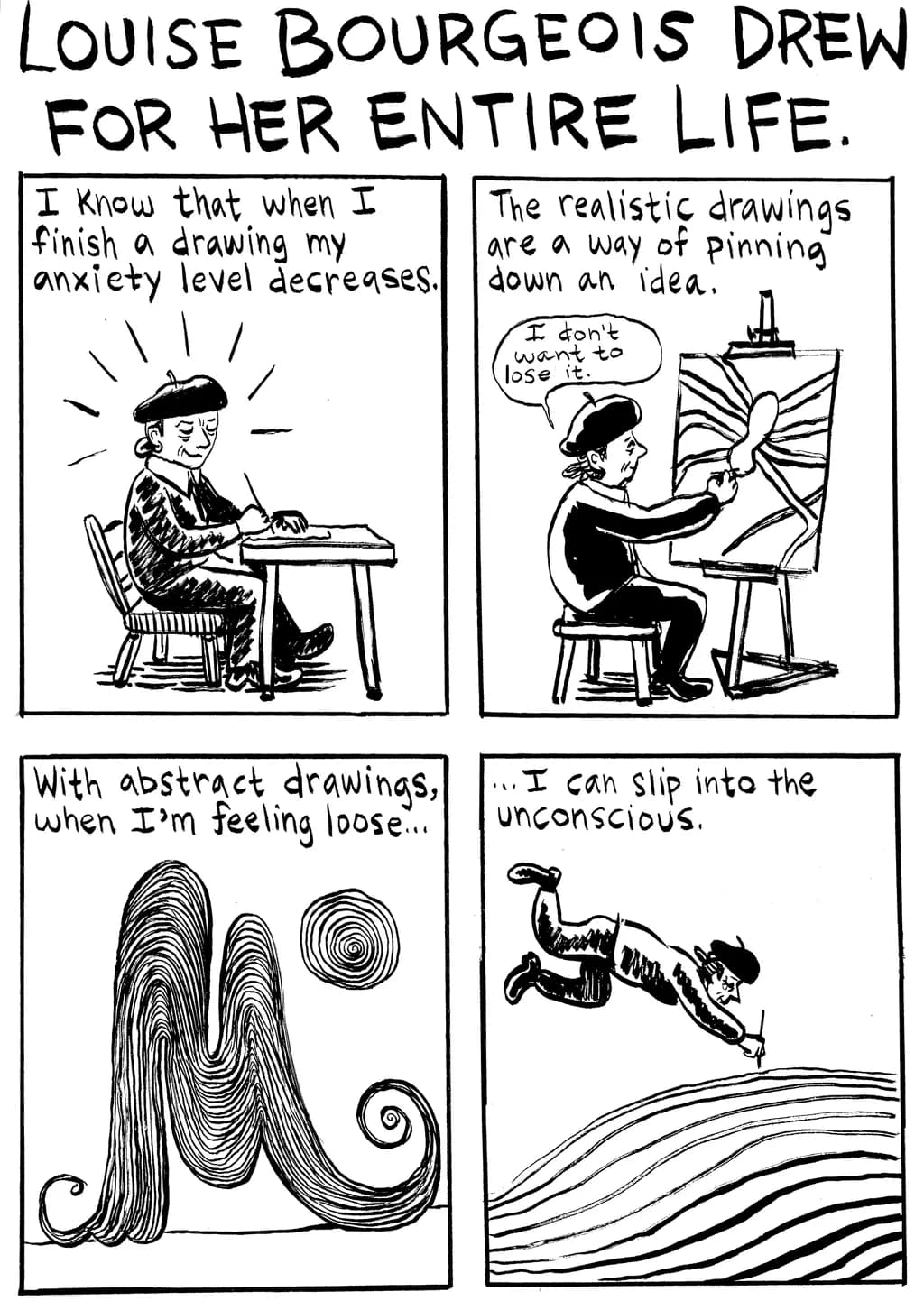 Louise Bourgeois Drawing Life