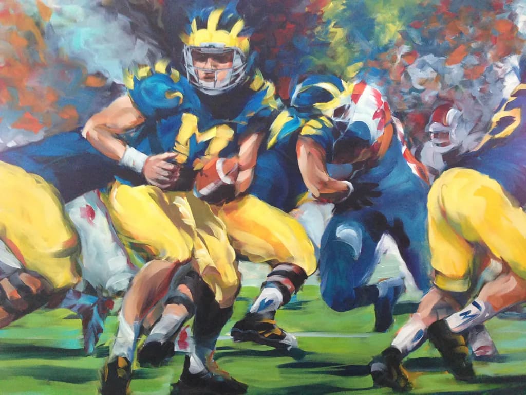 MI Football Charge