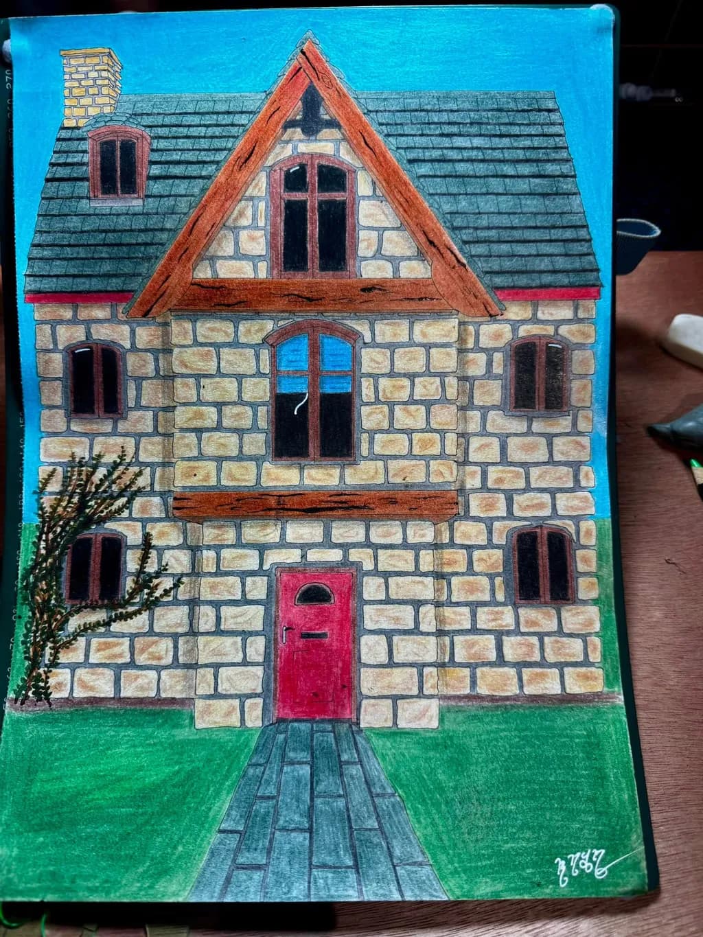 Stone Cottage Facade