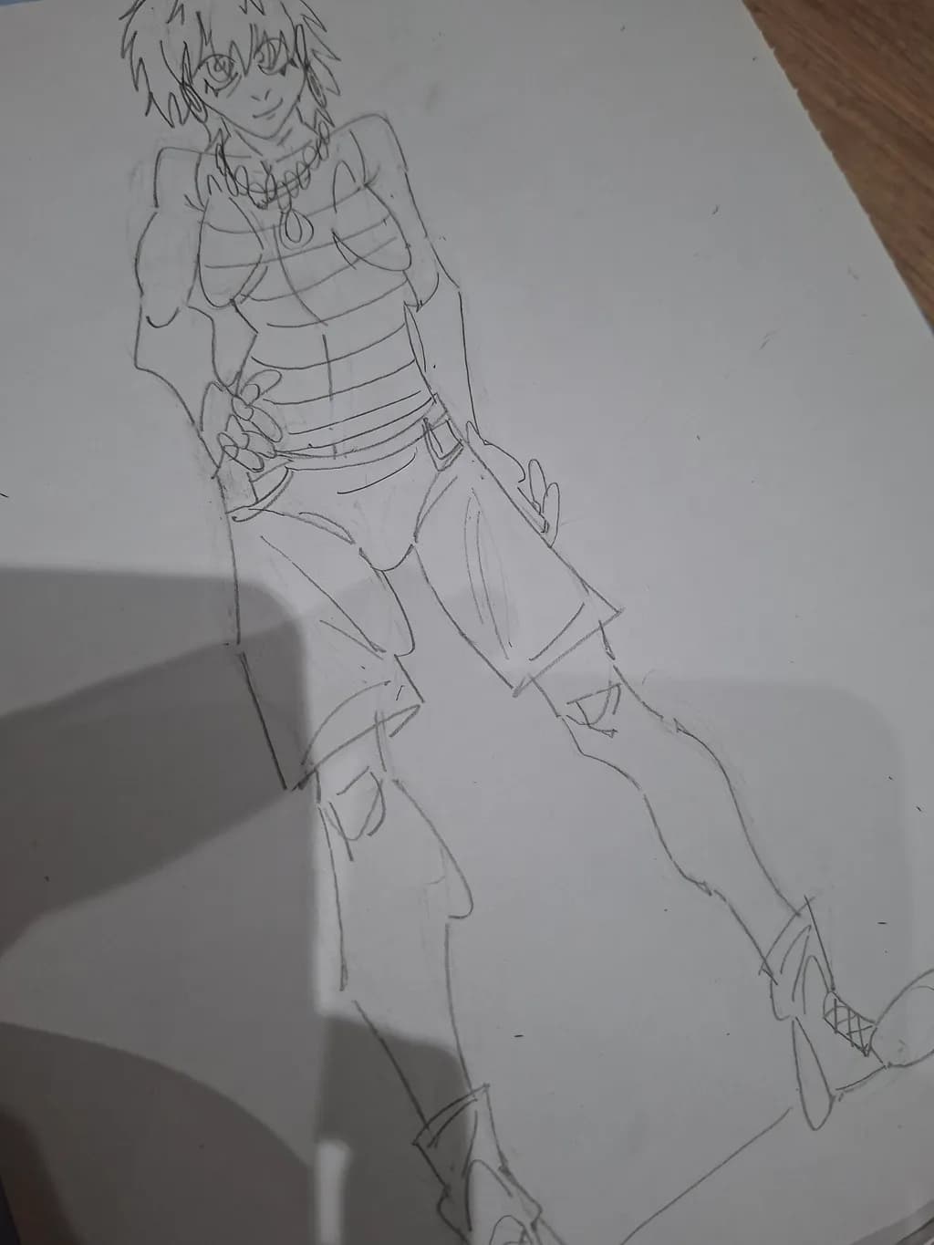 Casual Character Sketch