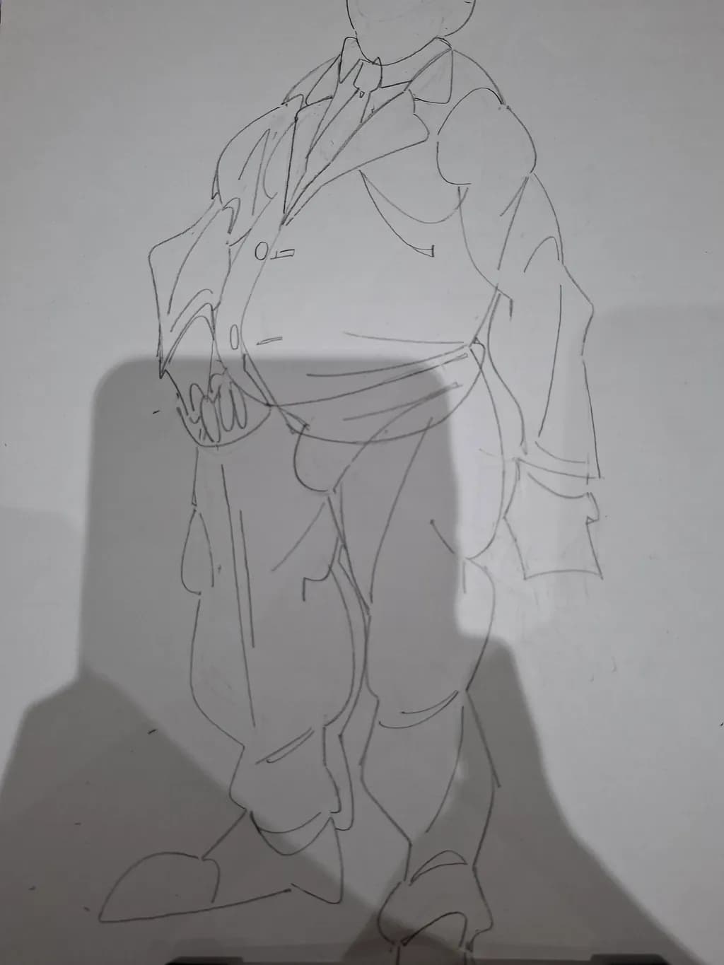 Male Character Outline