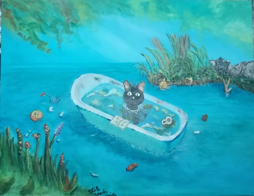 Cat's Floating Retreat