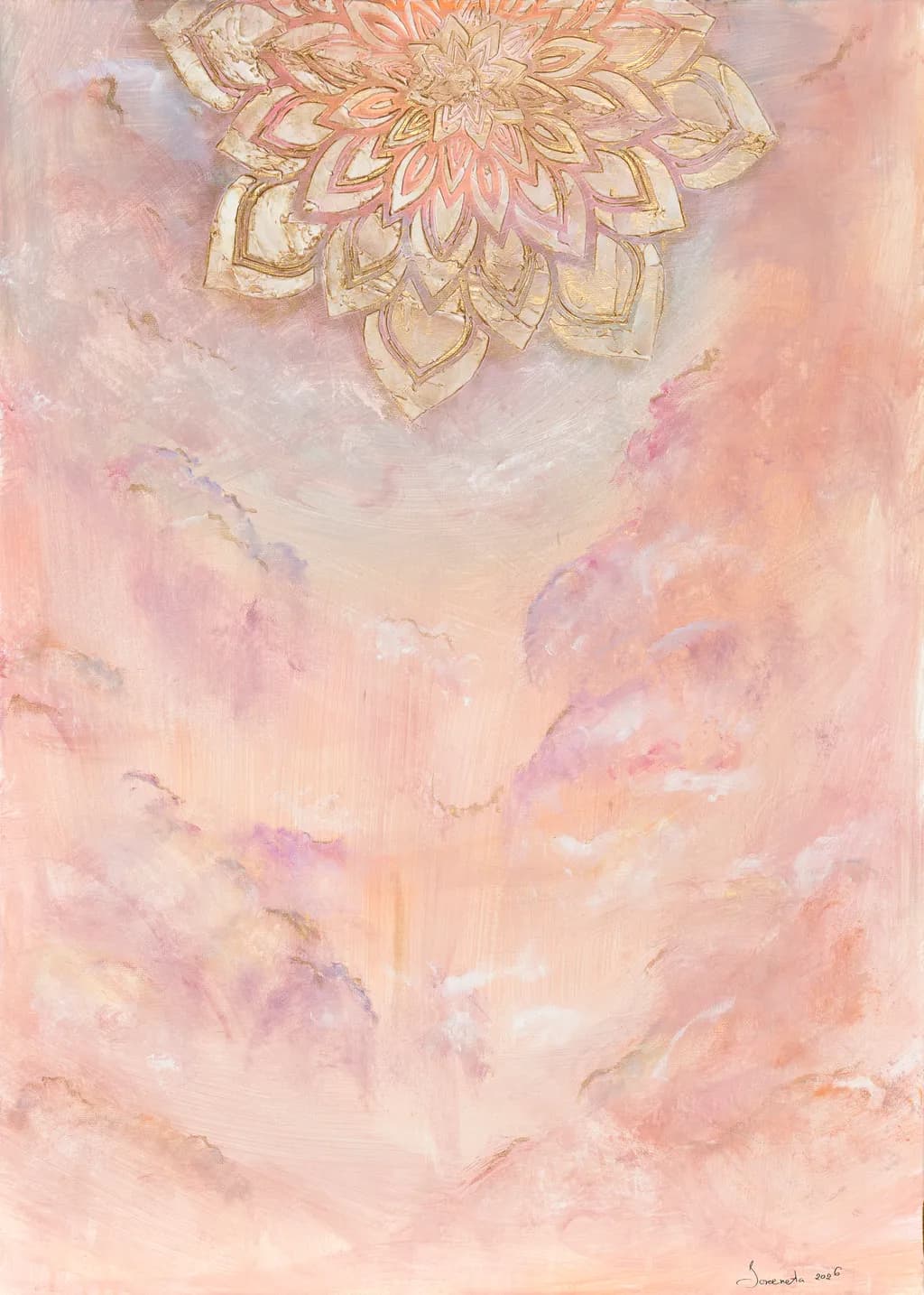 Golden Mandala Drift