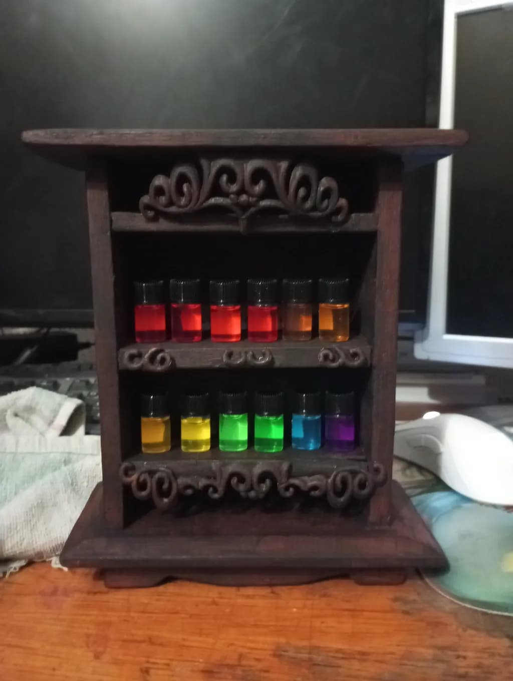 Rainbow Elixirs Display