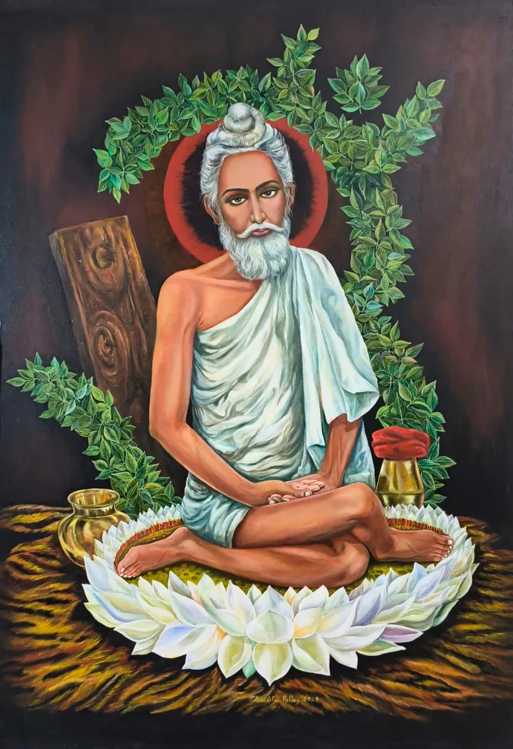 Sage in Meditation