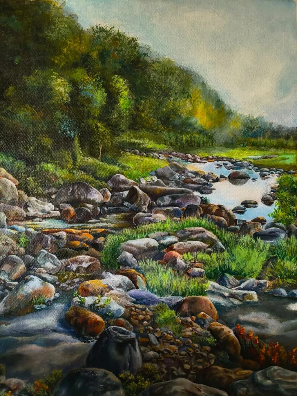 Riverbed Reflections