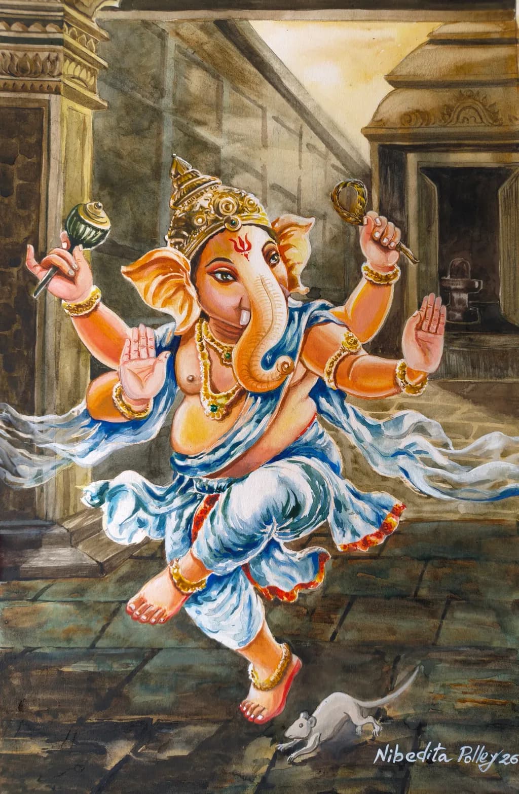 Dancing Ganesha