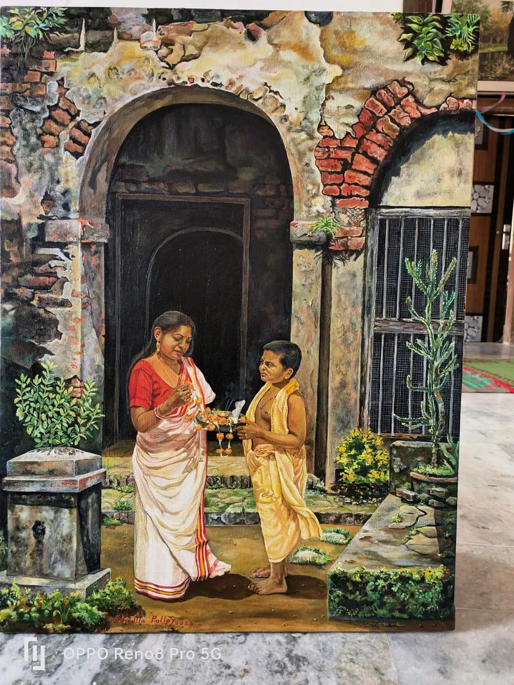 Temple Offering Ritual