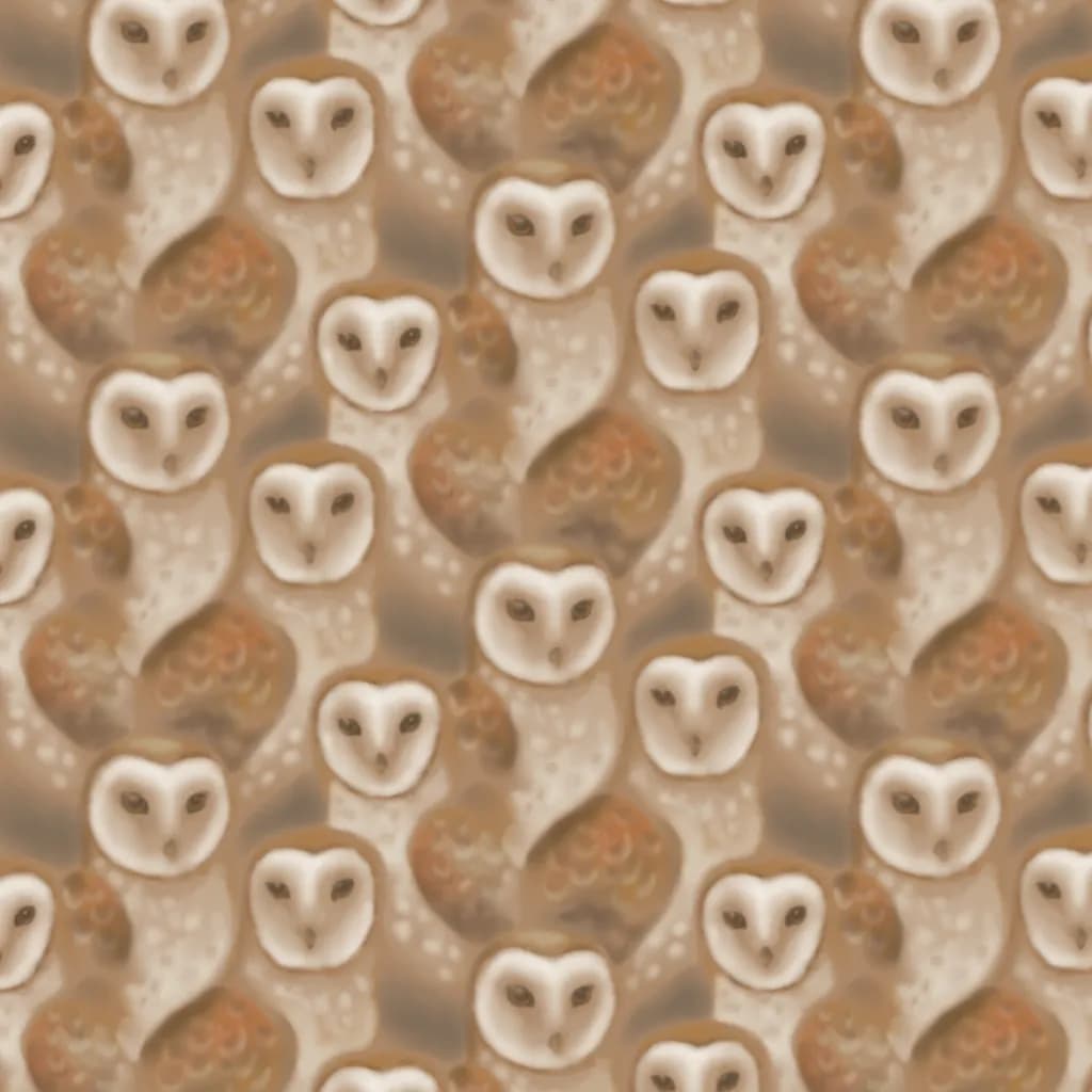 Barn Owl Pattern