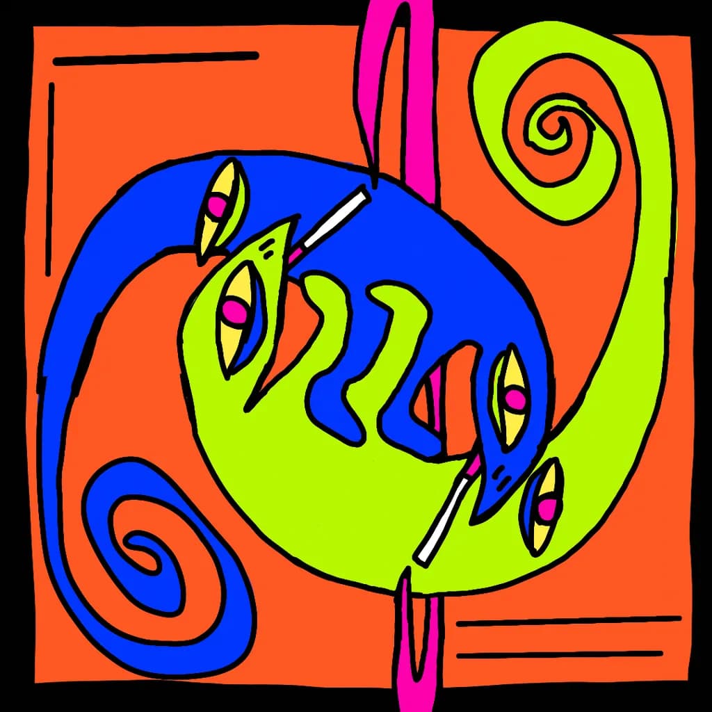Dual Spiral Gaze
