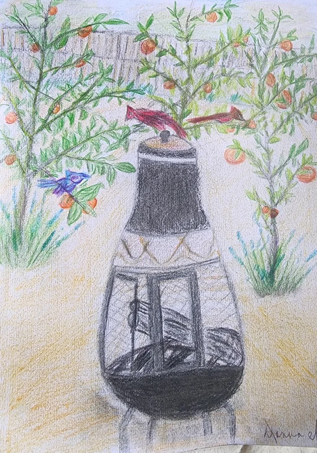 Garden Chiminea