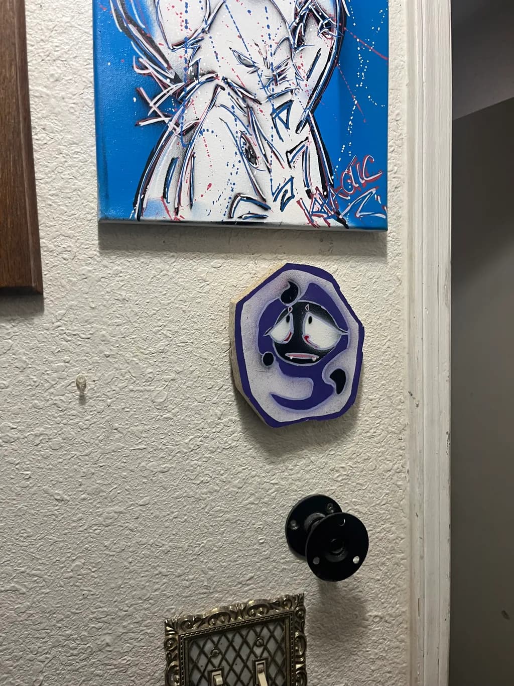 Blue Abstract Expression