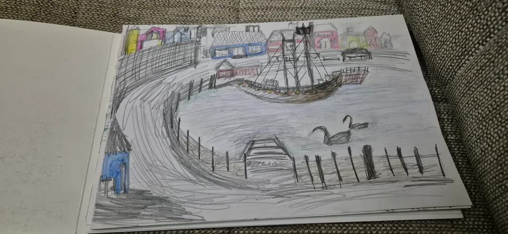 Harbor Scene