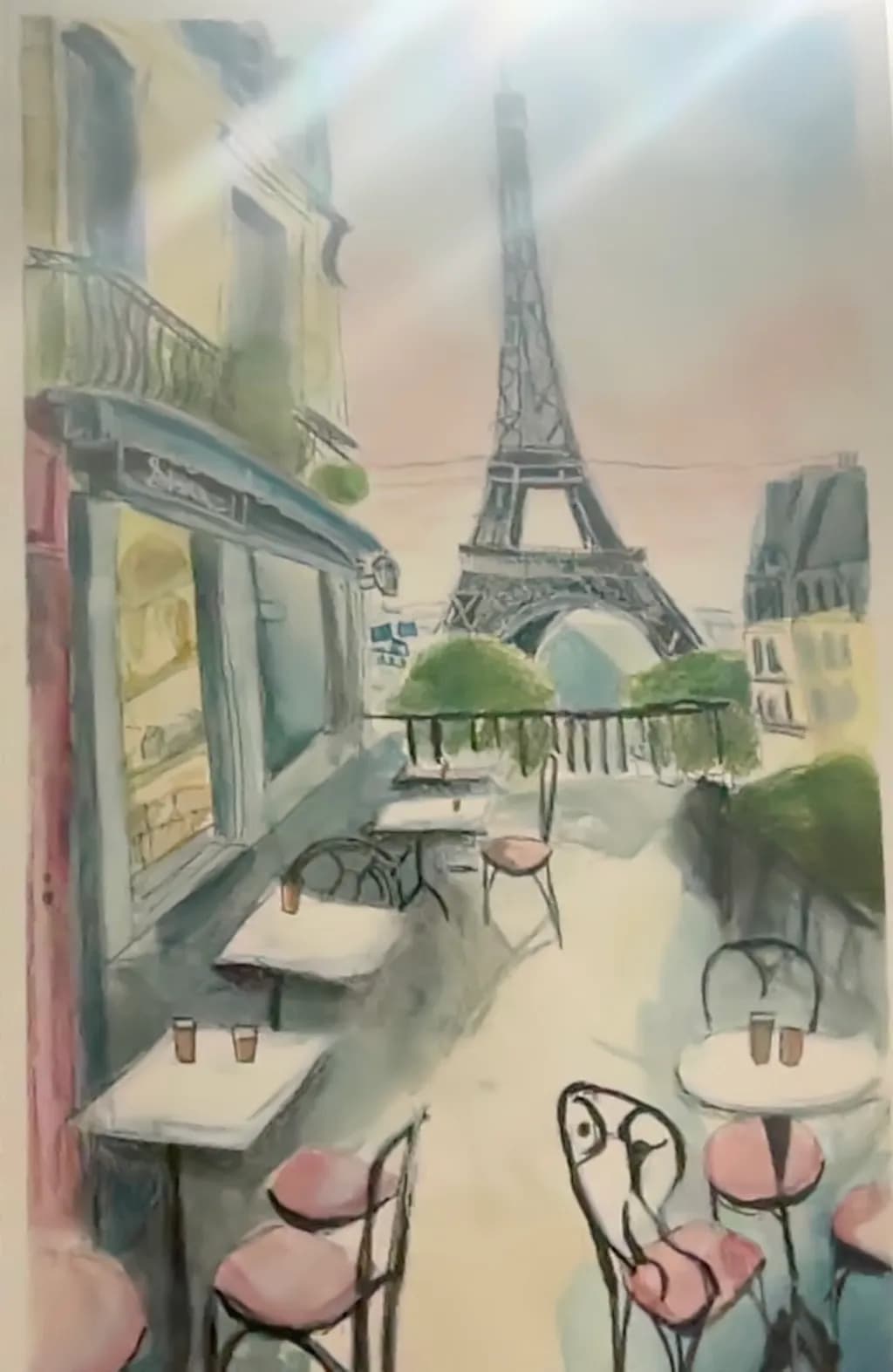 Parisian Café View