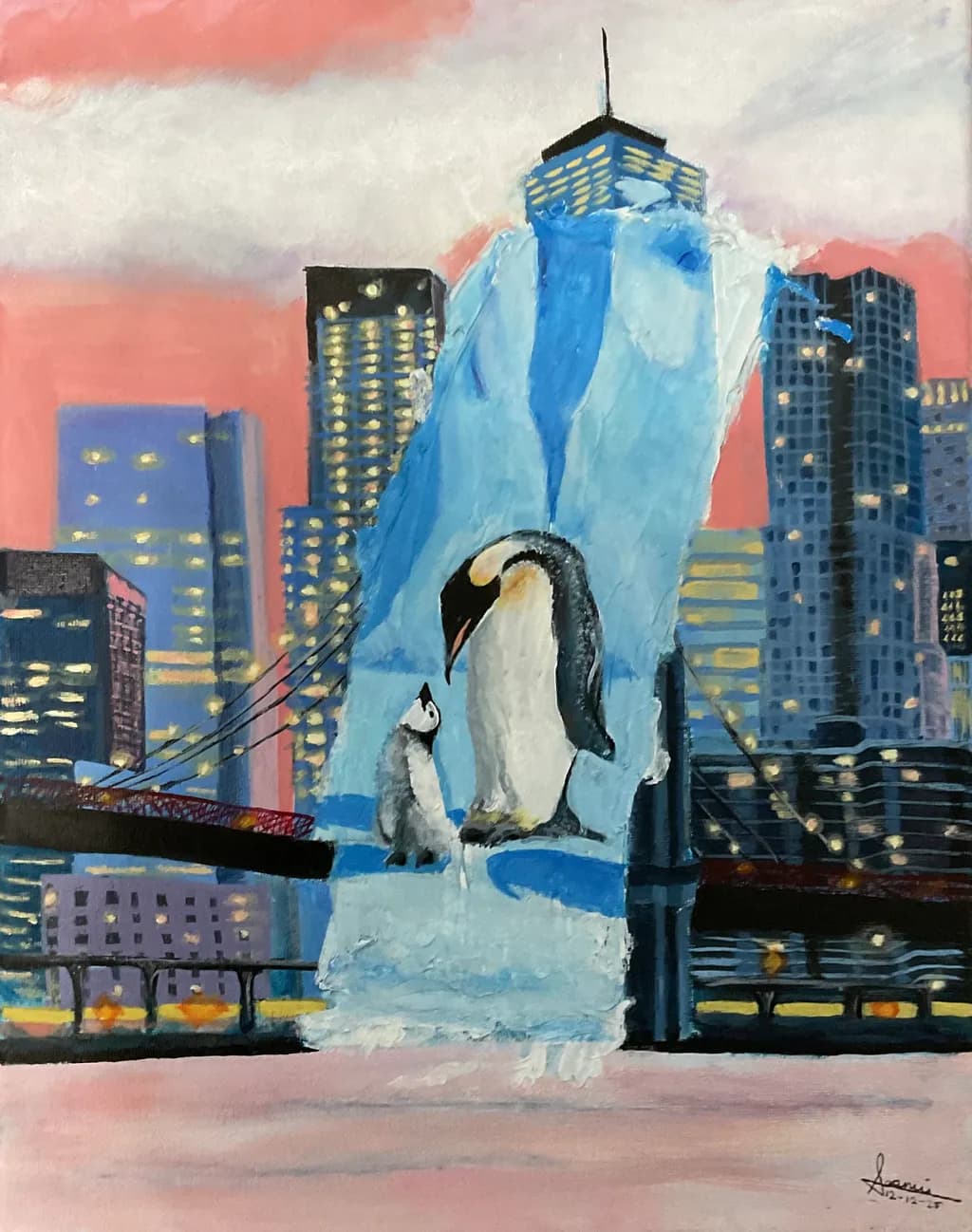 Urban Ice Embrace