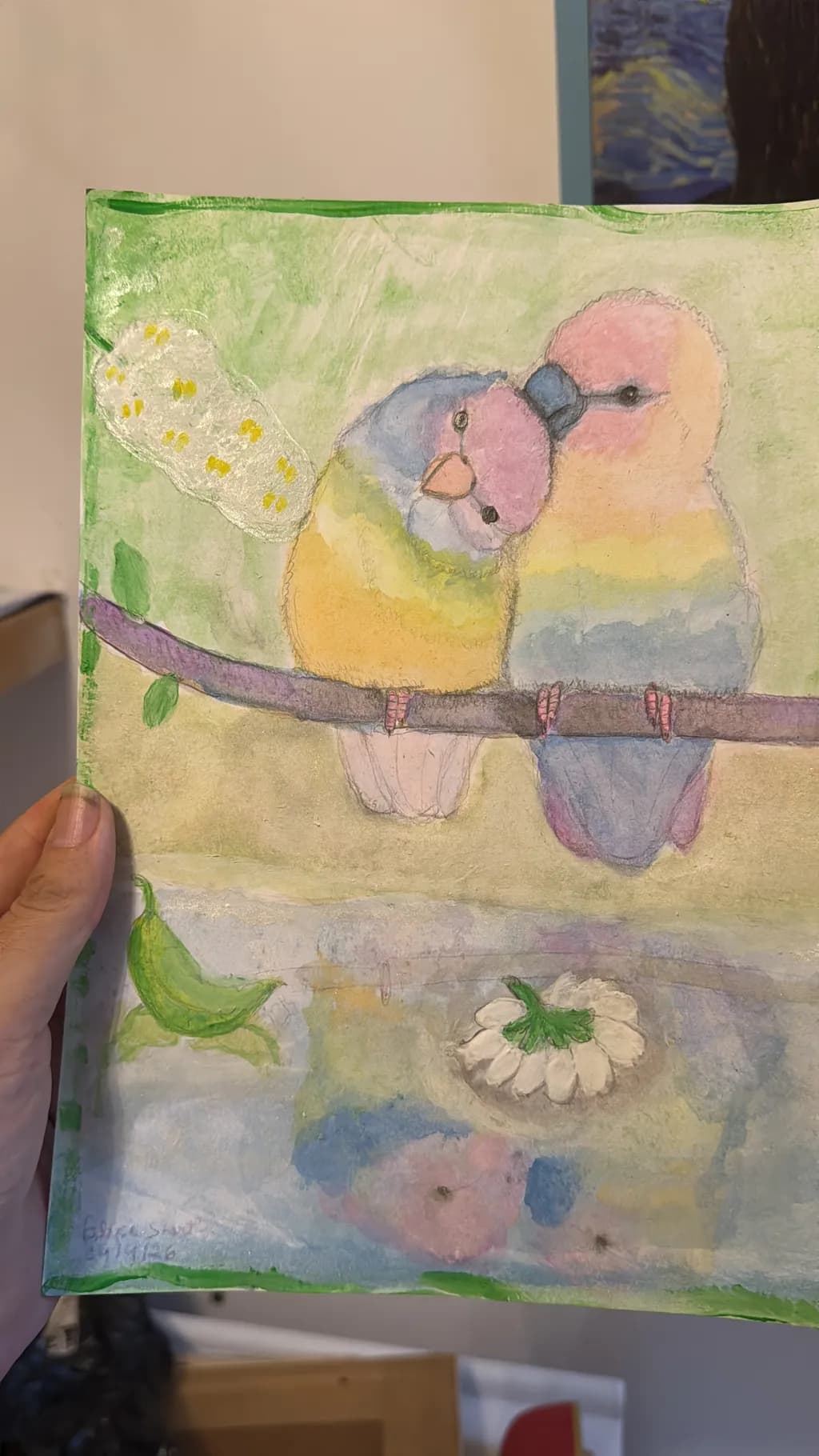 Budgie Embrace