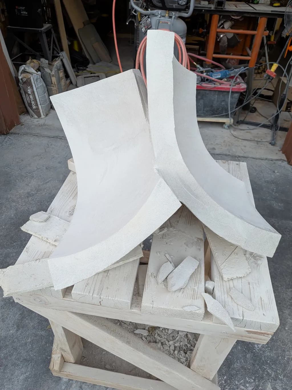 Curved Concrete Form