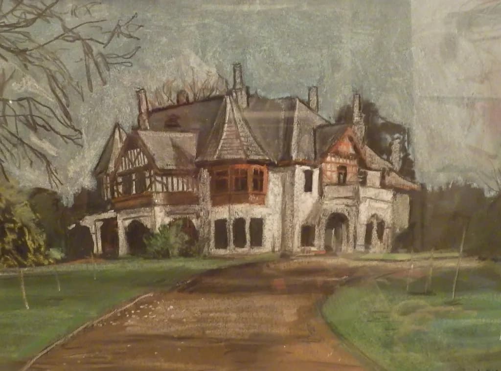 Mansion in Twilight
