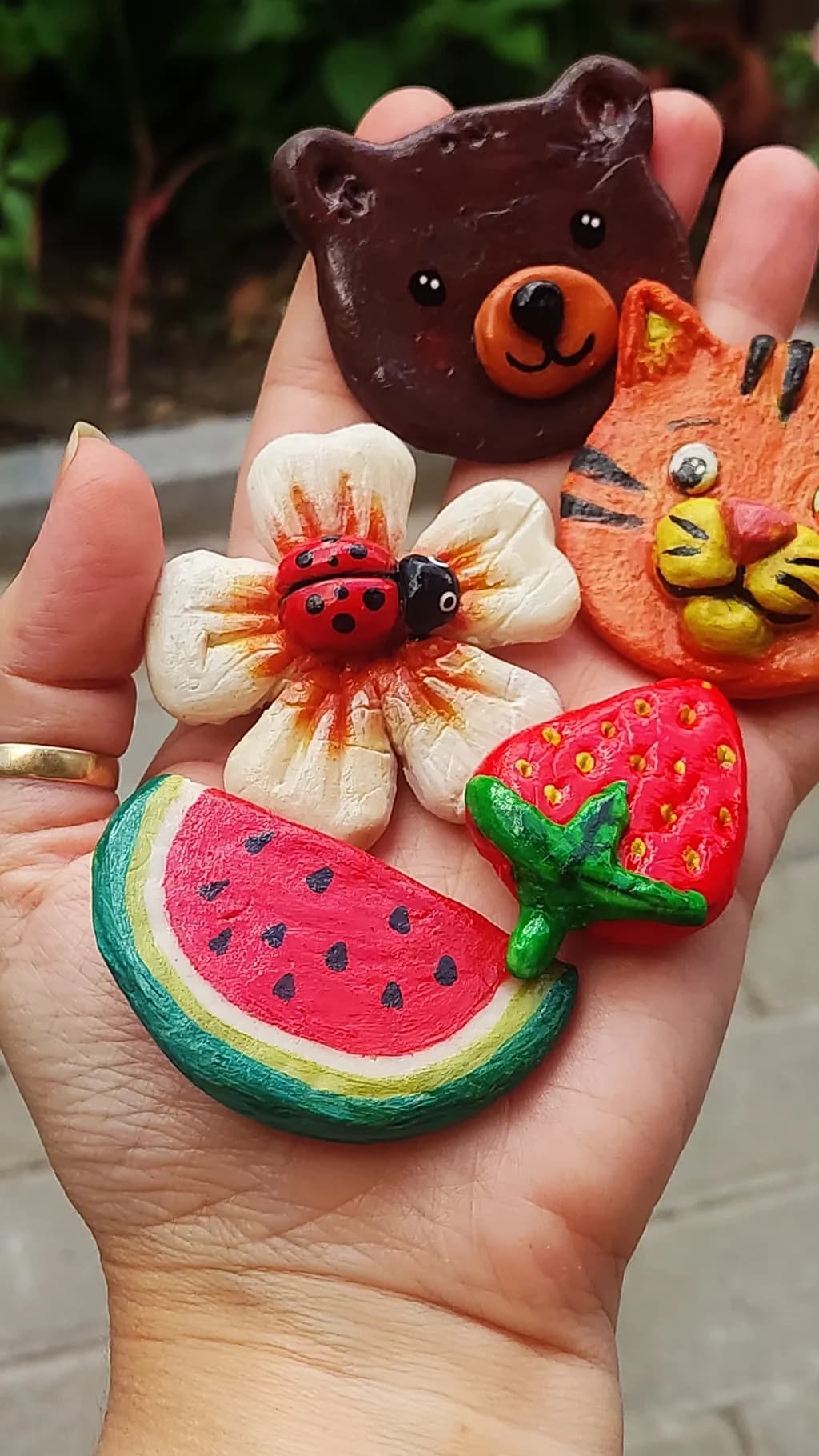 Whimsical Clay Charms