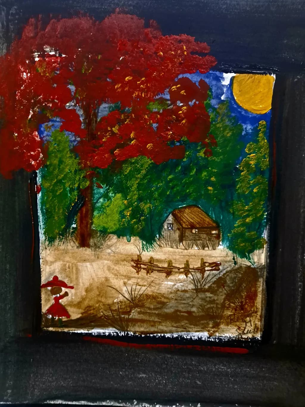 Autumn Cottage View