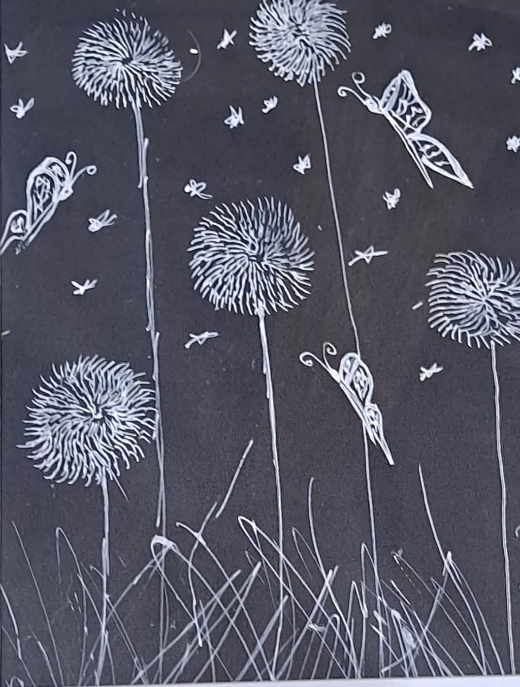 Monochrome Blooms