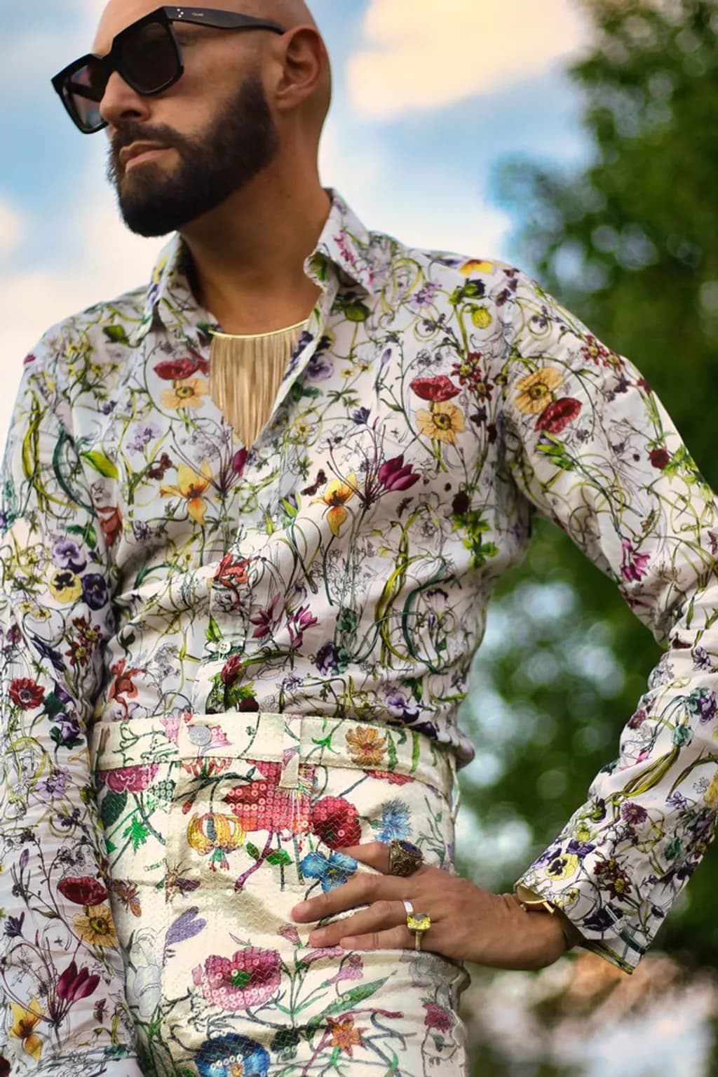 Floral Mosaic Ensemble