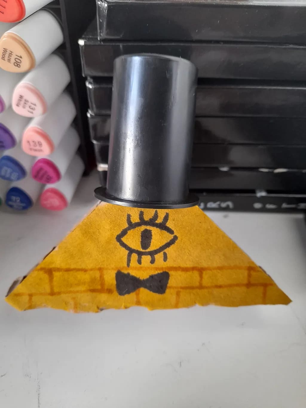 Mysterious Eye Top Hat