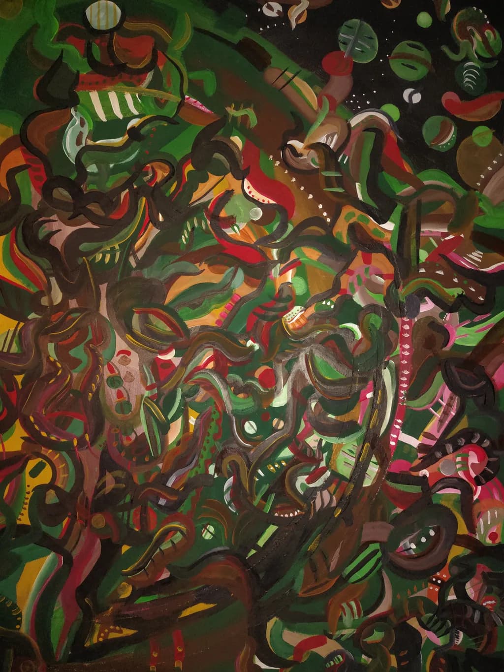 Tangled Growth