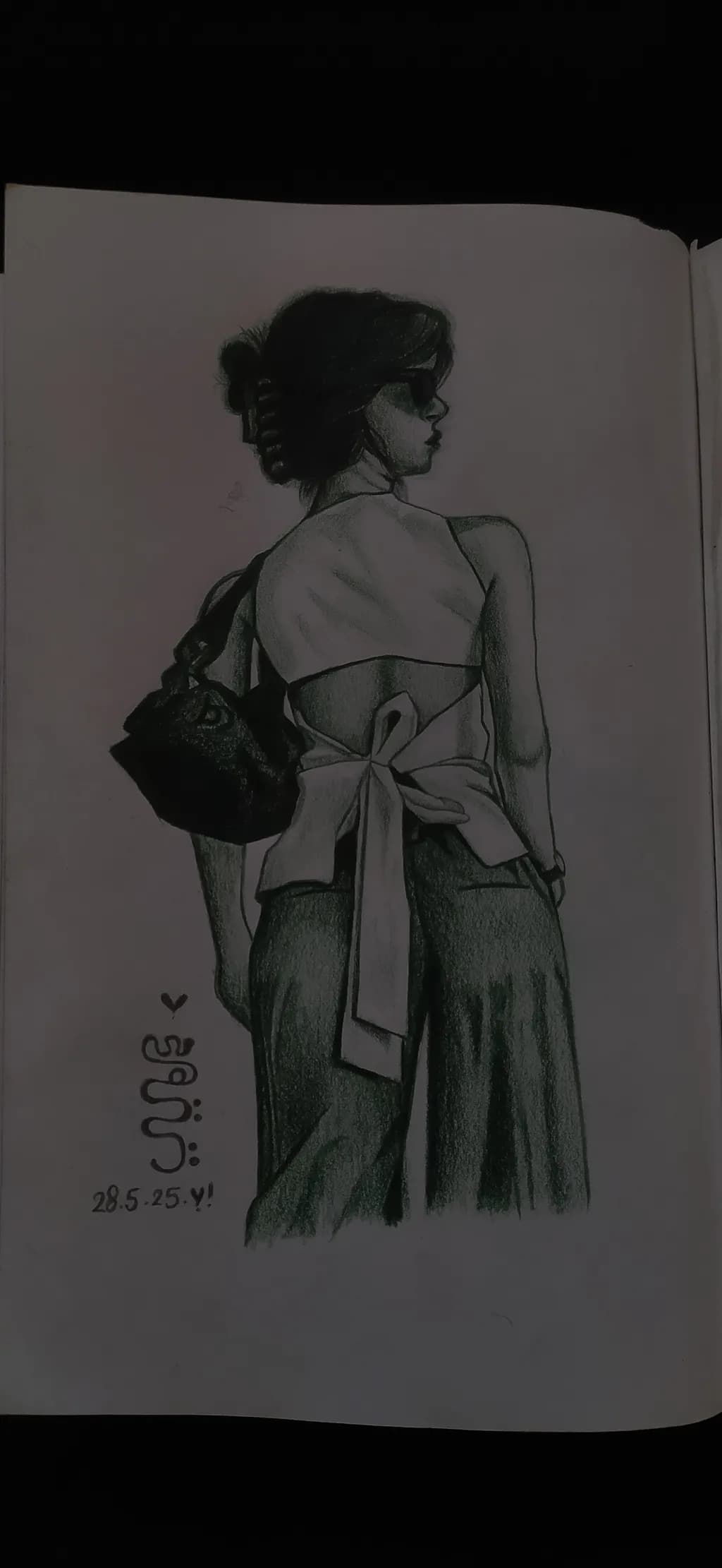 Back Tie Elegance
