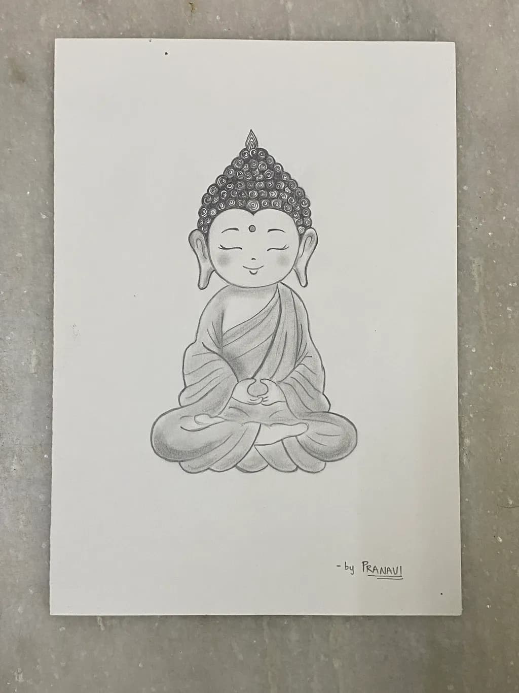 Meditative Child Buddha