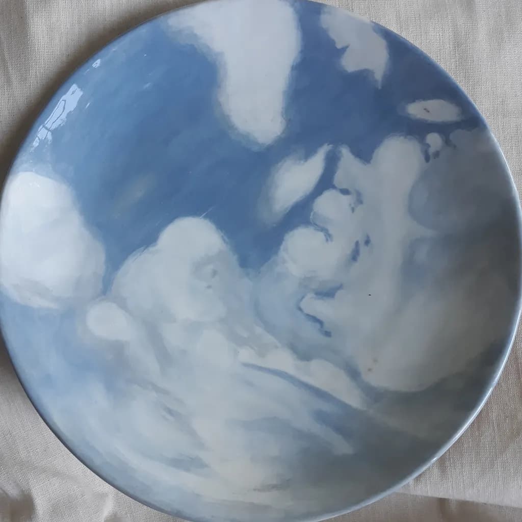 Cloudscape Plate