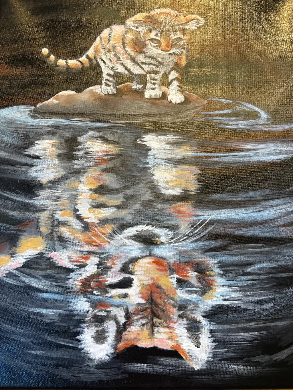 Small King Reflection
