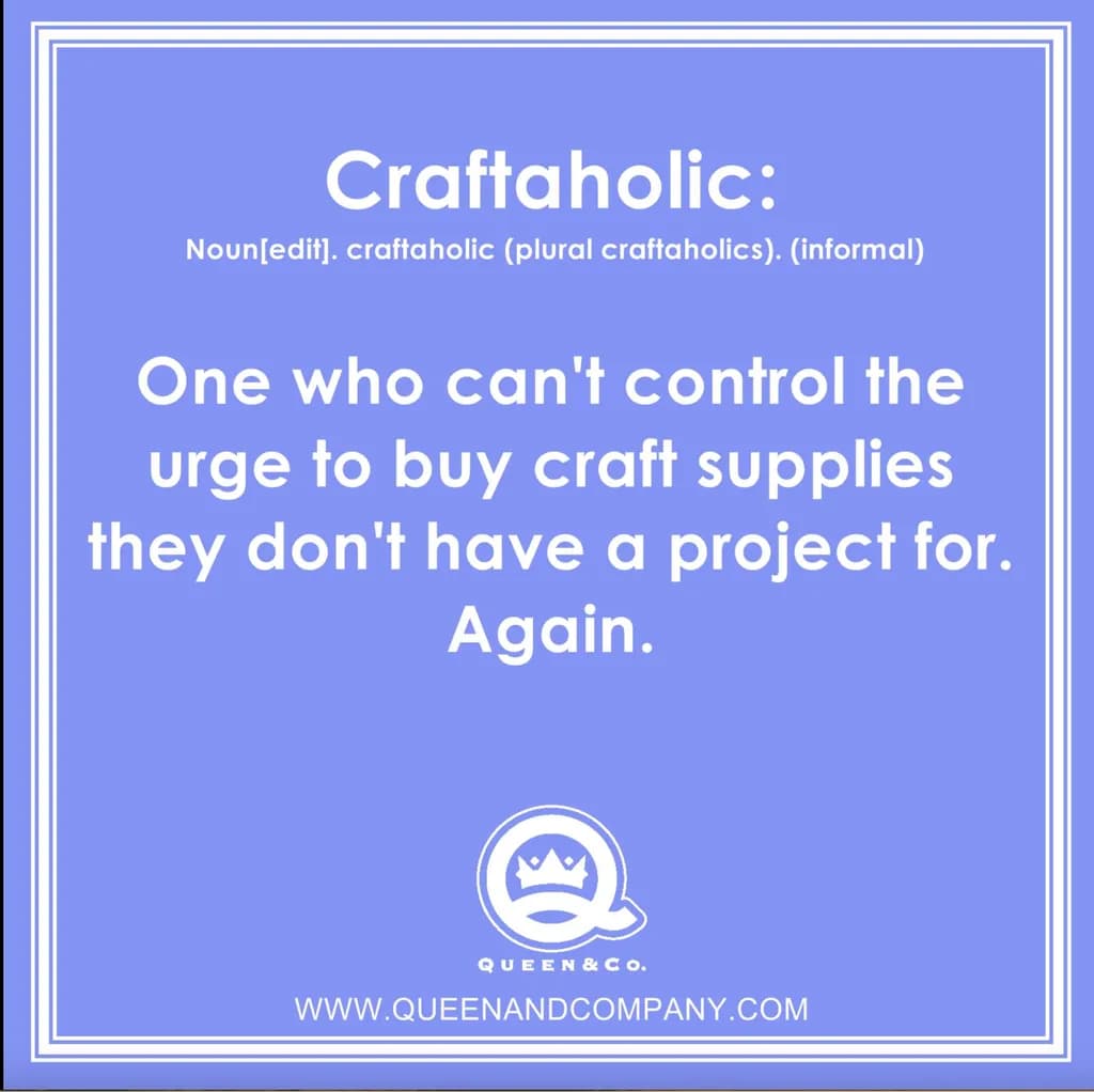 Craftaholic Definition