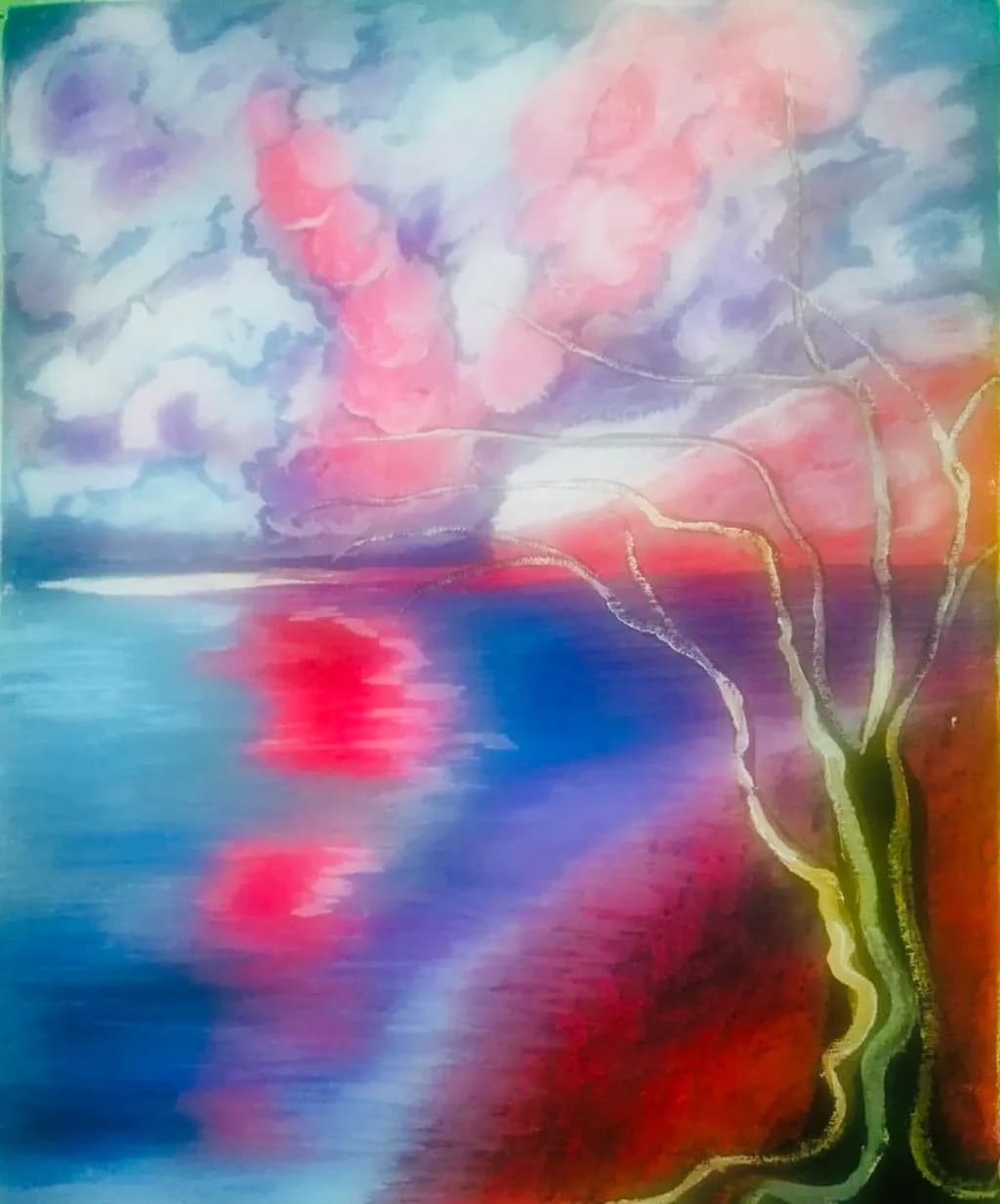 Crimson Reflections