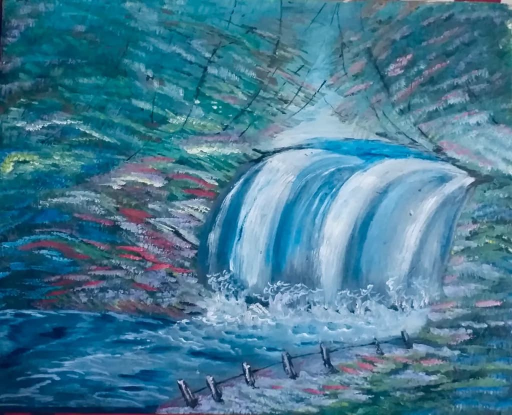 Blue Cascade