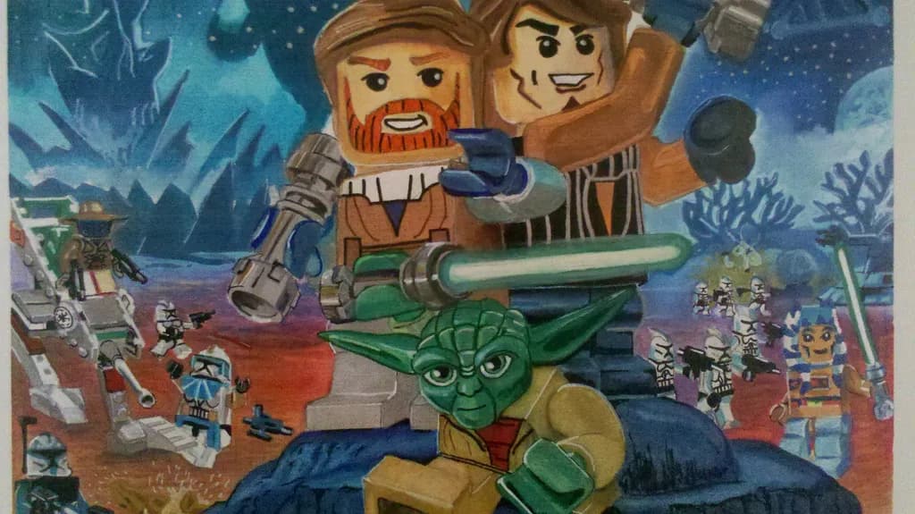 Galactic Lego Battle