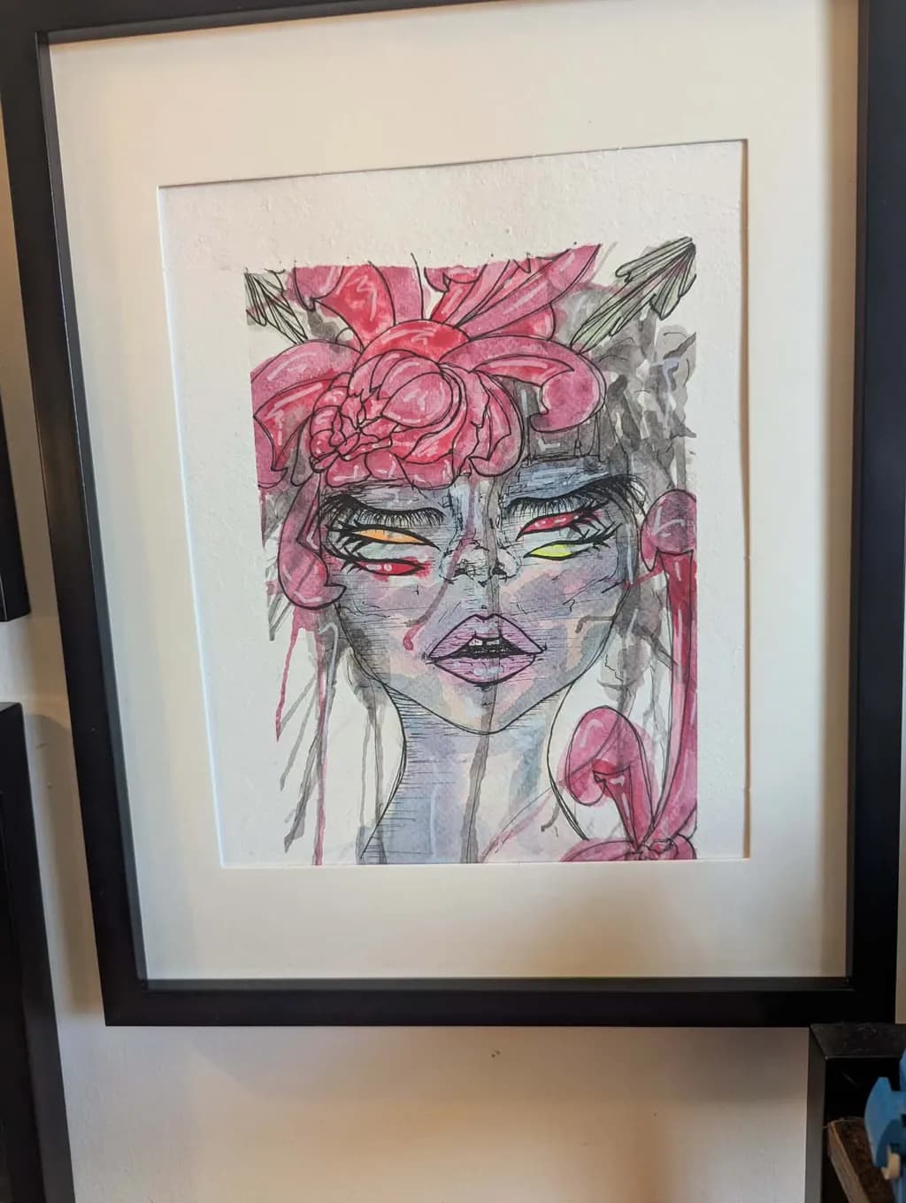 Crimson Bloom Mirage