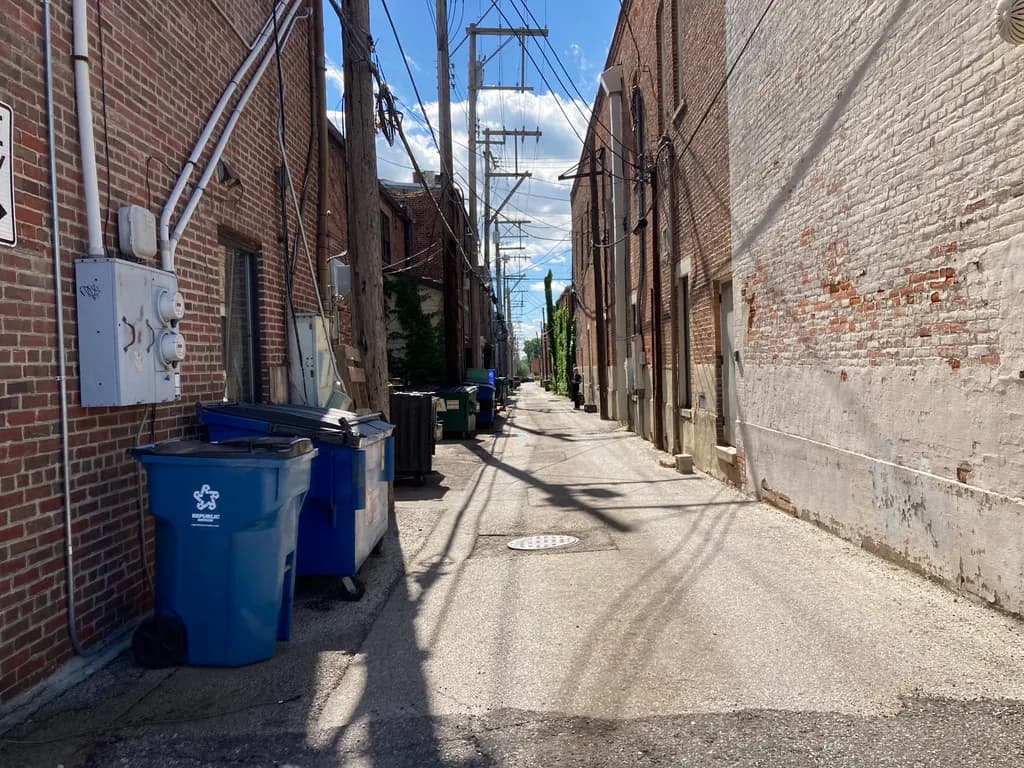 Urban Alleyway Shadows