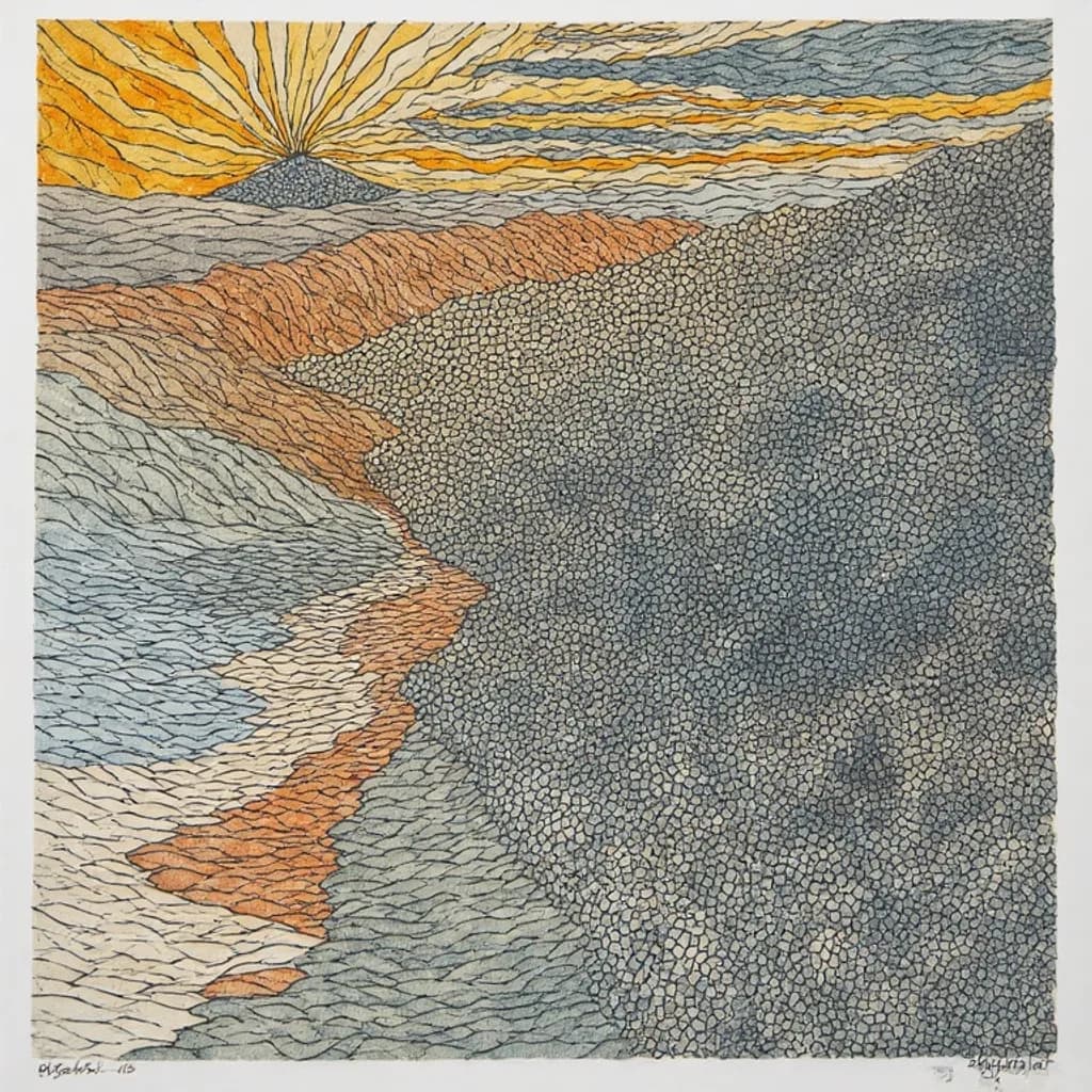 Sunlit Terrain