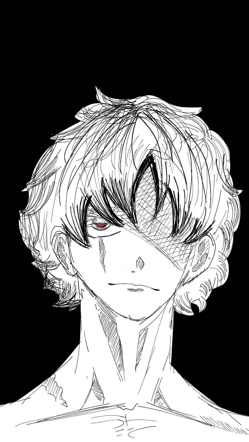 Half-Shaded Gaze
